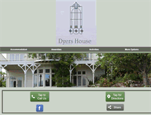 Tablet Screenshot of dyershouse.co.nz